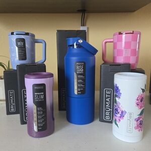 BrüMate Rise Insulated Water Bottle - Matte Blue